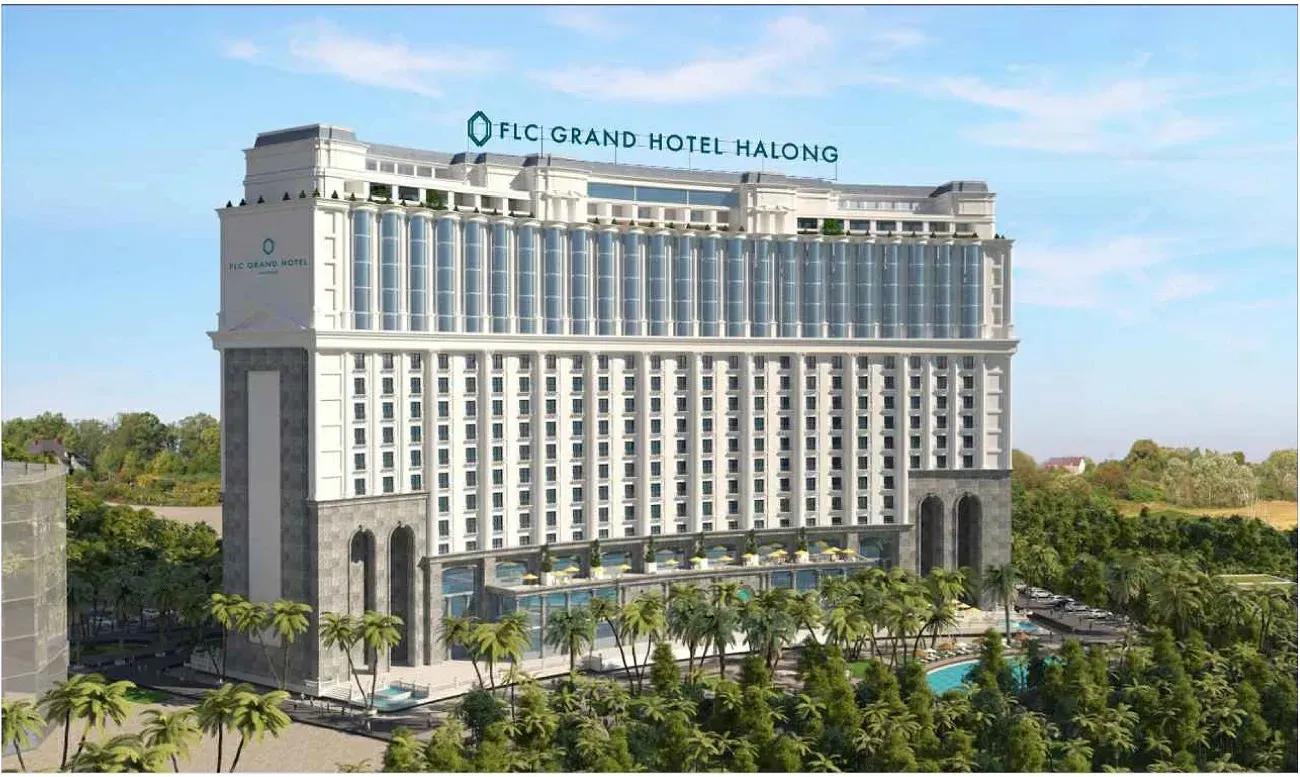 Magnificent and luxurious main building of FLC Grand Hotel Ha Long.