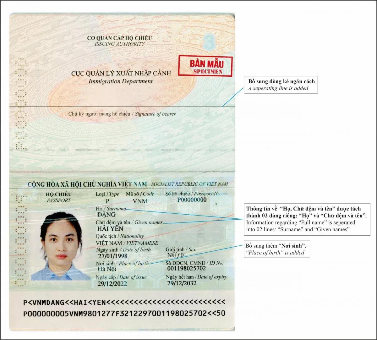 Thủ tục xin cấp hộ chiếu lần đầu tại Việt Nam cho công dân Việt Nam mà người nước ngoài nên biết 3